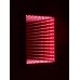 DECORATIVE MIRROR WITH INFINITY LED EFFECT black frame rgb remote   122577961230